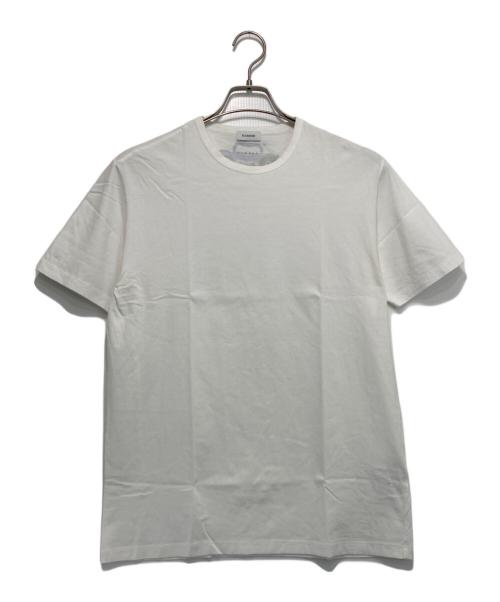 JIL SANDER（ジルサンダー）JIL SANDER (ジルサンダー) ラジカセプリントTシャツ ホワイト サイズ:Sの古着・服飾アイテム