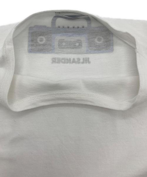JIL SANDER（ジルサンダー）JIL SANDER (ジルサンダー) ラジカセプリントTシャツ ホワイト サイズ:Sの古着・服飾アイテム