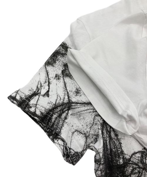 ALEXANDER McQUEEN（アレキサンダーマックイーン）ALEXANDER McQUEEN (アレキサンダーマックイーン) スカルプリントTシャツ ホワイト サイズ:Mの古着・服飾アイテム