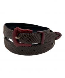 TOGA ARCHIVES（トーガアーカイブス）の古着「レザーベルト」｜ブラウン