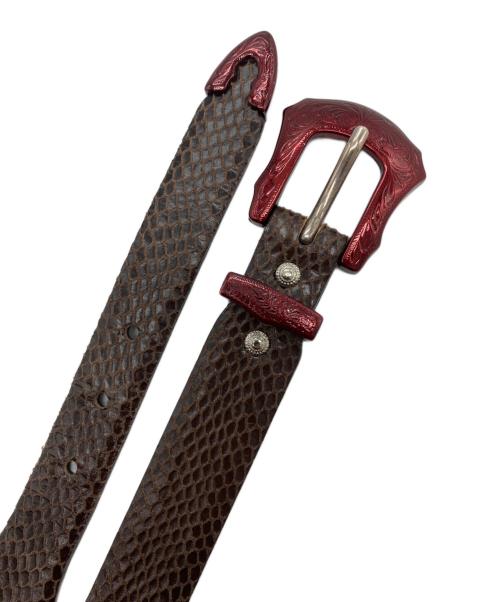 TOGA ARCHIVES（トーガアーカイブス）TOGA ARCHIVES (トーガアーカイブス) レザーベルト ブラウンの古着・服飾アイテム