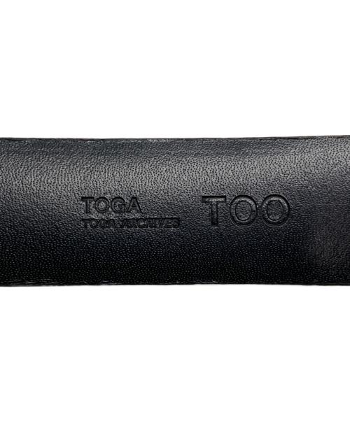 TOGA ARCHIVES（トーガアーカイブス）TOGA ARCHIVES (トーガアーカイブス) レザーベルト ブラウンの古着・服飾アイテム