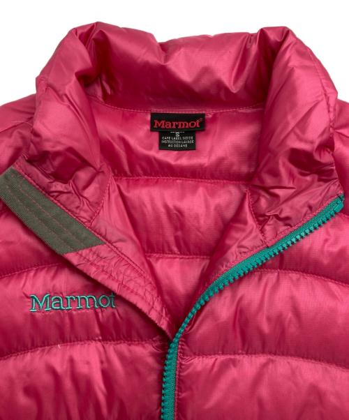 MARMOT（マーモット）MARMOT (マーモット) COMPACT DOWN JACKET ピンク サイズ:Sの古着・服飾アイテム