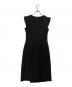 ESTNATION (エストネーション) ノースリーブワンピース ブラック サイズ:36：3500円