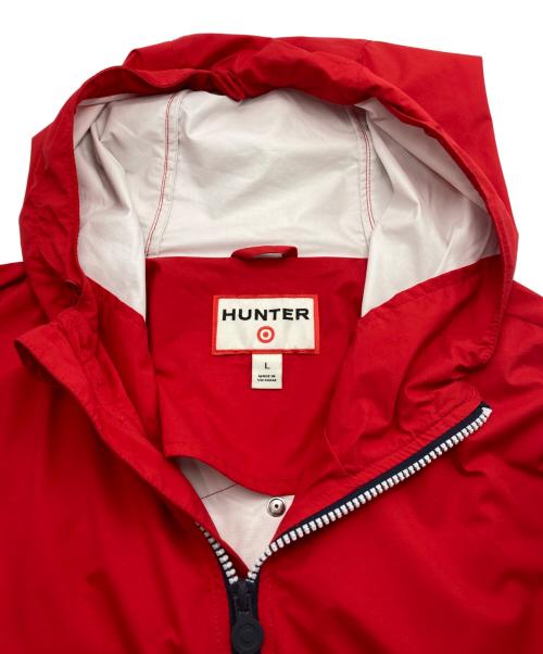 HUNTER（ハンター）HUNTER (ハンター) ナイロンジャケット レッド サイズ:Lの古着・服飾アイテム