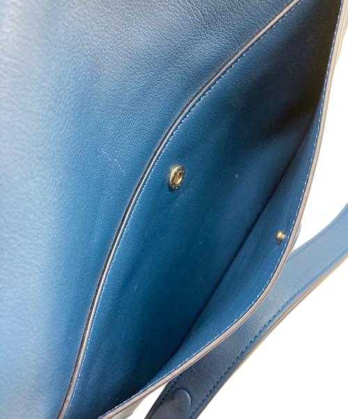 TOD'S（トッズ）TOD'S (トッズ) ダブルT2WAYバッグ ブルーの古着・服飾アイテム