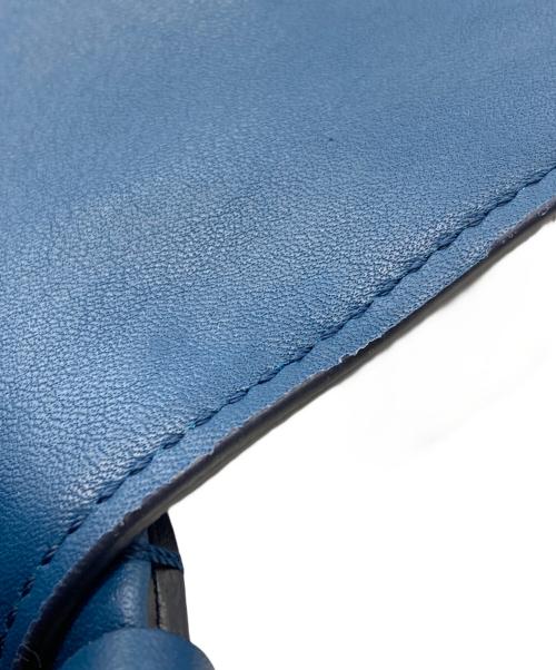 TOD'S（トッズ）TOD'S (トッズ) ダブルT2WAYバッグ ブルーの古着・服飾アイテム