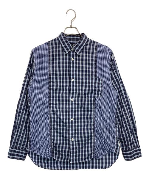 COMME des GARCONS HOMME（コムデギャルソン オム）COMME des GARCONS HOMME (コムデギャルソン オム) チェックシャツ ブルー サイズ:Sの古着・服飾アイテム