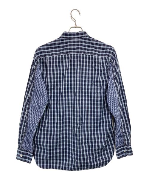 COMME des GARCONS HOMME（コムデギャルソン オム）COMME des GARCONS HOMME (コムデギャルソン オム) チェックシャツ ブルー サイズ:Sの古着・服飾アイテム