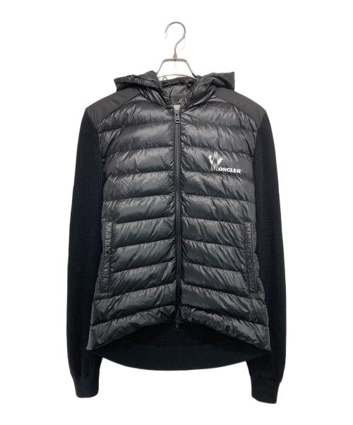 MONCLER（モンクレール）MONCLER (モンクレール) CARDIGAN TRICOT ブラック サイズ:Lの古着・服飾アイテム