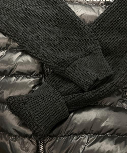 MONCLER（モンクレール）MONCLER (モンクレール) CARDIGAN TRICOT ブラック サイズ:Lの古着・服飾アイテム