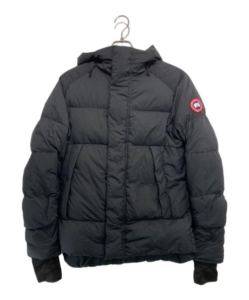 CANADA GOOSE（カナダグース）CANADA GOOSE (カナダグース) ARMSTRONG HOODY ブラック サイズ:Mの古着・服飾アイテム