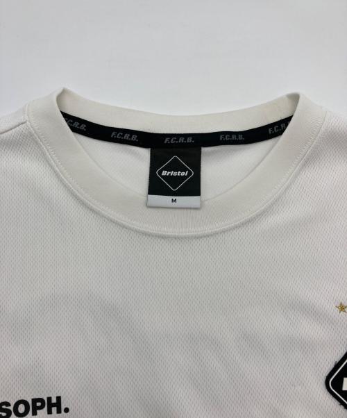 F.C.R.B.（エフシーレアルブリストル）F.C.R.B. (エフシーレアルブリストル) COCA-COLA L/S TOUR TEE ホワイト サイズ:Mの古着・服飾アイテム