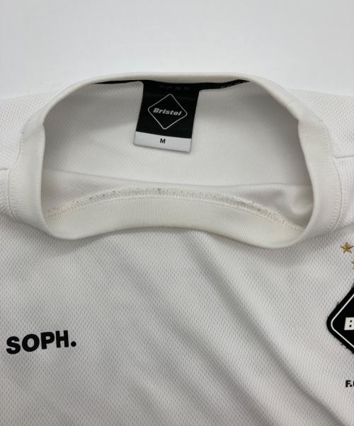 F.C.R.B.（エフシーレアルブリストル）F.C.R.B. (エフシーレアルブリストル) COCA-COLA L/S TOUR TEE ホワイト サイズ:Mの古着・服飾アイテム