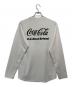 F.C.R.B. (エフシーレアルブリストル) COCA-COLA L/S TOUR TEE ホワイト サイズ:M：8000円