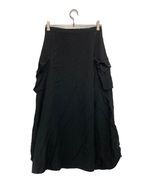 LIMI feu（リミフゥ）LIMI feu (リミフゥ) カーゴデザインスカート ブラック サイズ:2の古着・服飾アイテム