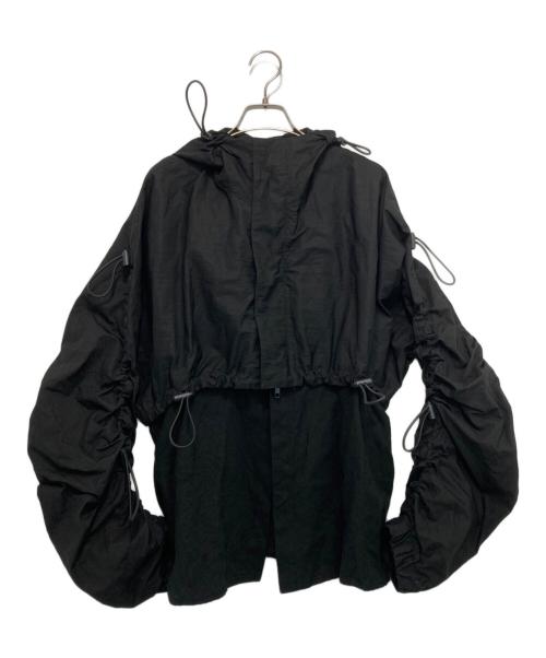 LIMI feu（リミフゥ）LIMI feu (リミフゥ) WEATHER LOOSE ELASTIC JACKET ブラック サイズ:2の古着・服飾アイテム