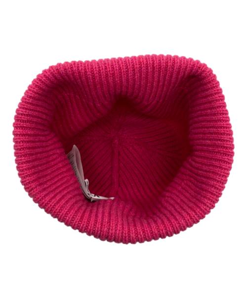 GANNI（ガニー）Ganni (ガニー) ニット帽 ピンクの古着・服飾アイテム