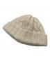 AMI Alexandre Mattiussi (アミアレクサンドルマテュッシ) ウールニットキャップ アイボリー：6000円