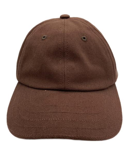 jacquemus（ジャックムス）JACQUEMUS (ジャックムス) ベースボールキャップ ブラウン サイズ:58の古着・服飾アイテム