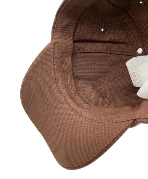jacquemus（ジャックムス）JACQUEMUS (ジャックムス) ベースボールキャップ ブラウン サイズ:58の古着・服飾アイテム