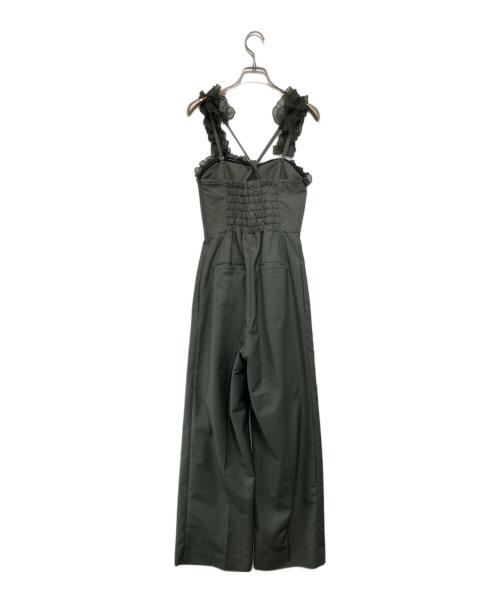 Ameri（アメリ）Ameri (アメリ) MEDI 2WAY FRILL ROMPERS グリーン サイズ:Sの古着・服飾アイテム