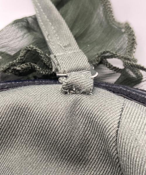 Ameri（アメリ）Ameri (アメリ) MEDI 2WAY FRILL ROMPERS グリーン サイズ:Sの古着・服飾アイテム