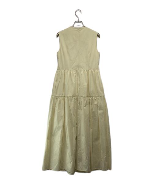 CLANE（クラネ）CLANE (クラネ) SOLID TIERED ONE PIECE イエローの古着・服飾アイテム