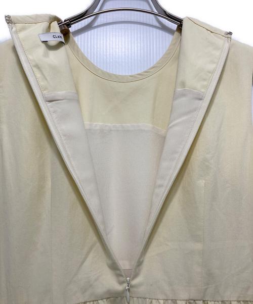 CLANE（クラネ）CLANE (クラネ) SOLID TIERED ONE PIECE イエローの古着・服飾アイテム