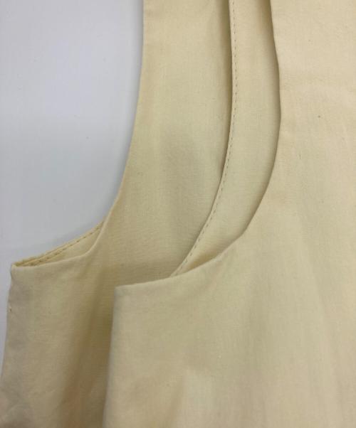 CLANE（クラネ）CLANE (クラネ) SOLID TIERED ONE PIECE イエローの古着・服飾アイテム