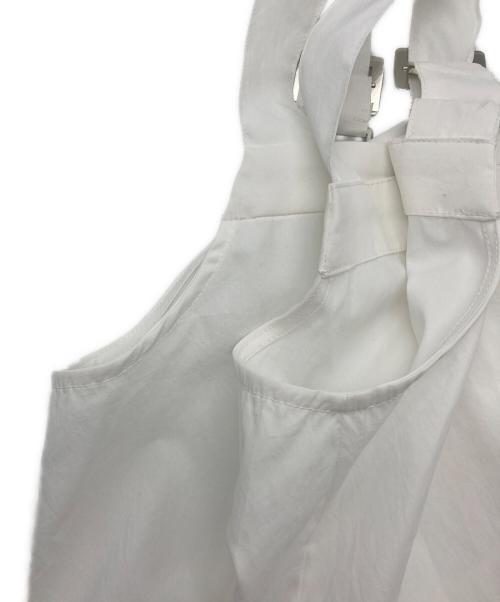 UN3D.（アンスリード）UN3D. (アンスリード) MA-1 DETAIL SHIRT CAMISOLE ホワイト サイズ:38の古着・服飾アイテム