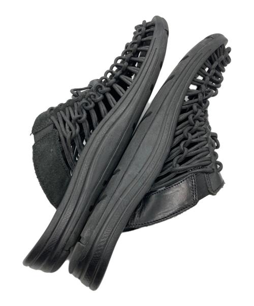 KEEN（キーン）KEEN (キーン) Engineered Garments (エンジニアド ガーメンツ) UNEEK PREMIUM LEATHER SLIDE ブラック サイズ:27の古着・服飾アイテム