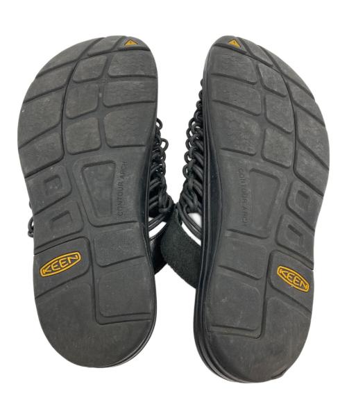 KEEN（キーン）KEEN (キーン) Engineered Garments (エンジニアド ガーメンツ) UNEEK PREMIUM LEATHER SLIDE ブラック サイズ:27の古着・服飾アイテム