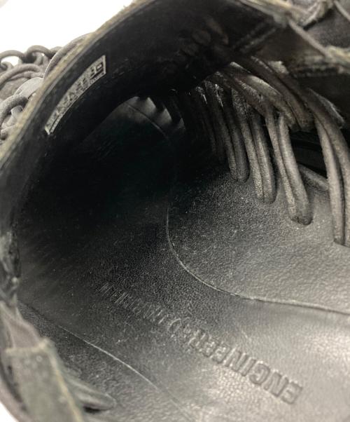 KEEN（キーン）KEEN (キーン) Engineered Garments (エンジニアド ガーメンツ) UNEEK PREMIUM LEATHER SLIDE ブラック サイズ:27の古着・服飾アイテム