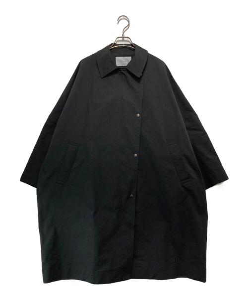 FRAMeWORK（フレームワーク）FRAMeWORK (フレームワーク) 撥水ポンチョトレンチコート ブラック サイズ:36の古着・服飾アイテム