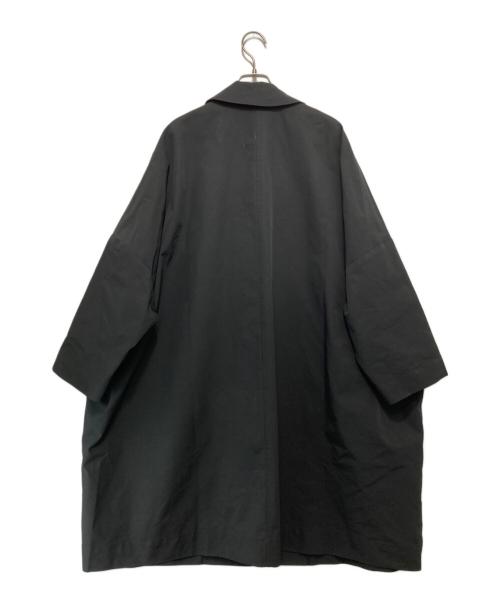 FRAMeWORK（フレームワーク）FRAMeWORK (フレームワーク) 撥水ポンチョトレンチコート ブラック サイズ:36の古着・服飾アイテム