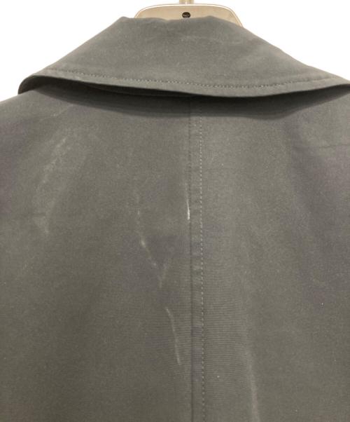 FRAMeWORK（フレームワーク）FRAMeWORK (フレームワーク) 撥水ポンチョトレンチコート ブラック サイズ:36の古着・服飾アイテム