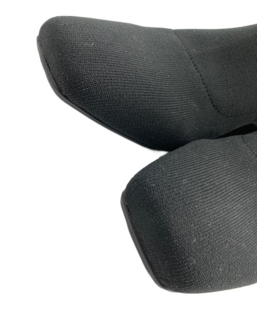 VIVAIA（ビバイア）VIVAIA (ビバイア) スクエアトゥ 撥水加工 ショートブーツ ブラック サイズ:38の古着・服飾アイテム