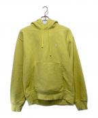 stussyステューシー）の古着「プルオーバーパーカー」｜イエロー