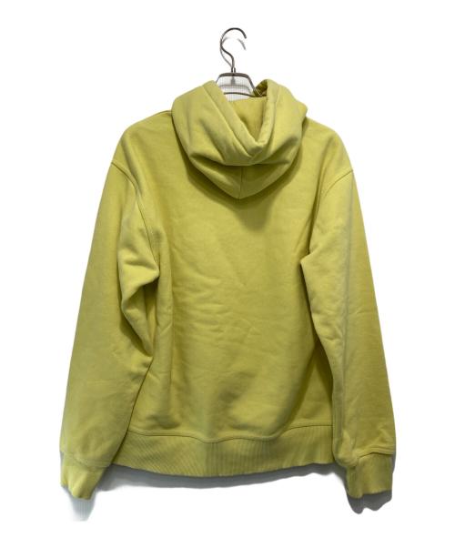 stussy（ステューシー）stussy (ステューシー) プルオーバーパーカー イエロー サイズ:Mの古着・服飾アイテム