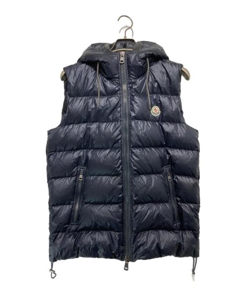 MONCLER（モンクレール）MONCLER (モンクレール) BARTHOLOME ダウンベスト ネイビー サイズ:4の古着・服飾アイテム