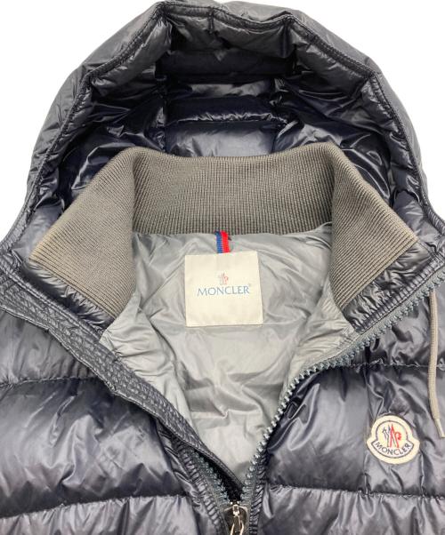 MONCLER（モンクレール）MONCLER (モンクレール) BARTHOLOME ダウンベスト ネイビー サイズ:4の古着・服飾アイテム