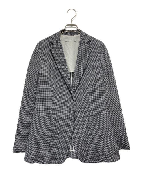 Fabiana Filippi（ファビアナフィリッピ）Fabiana Filippi (ファビアナフィリッピ) チェックジャケット グレー サイズ:36/Sの古着・服飾アイテム