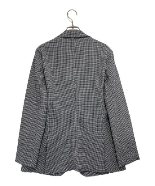 Fabiana Filippi（ファビアナフィリッピ）Fabiana Filippi (ファビアナフィリッピ) チェックジャケット グレー サイズ:36/Sの古着・服飾アイテム