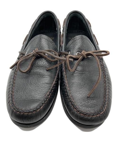 G.H.BASS（ジーエイチバス）G.H.BASS (ジーエイチバス) District (ディストリクト) 別注モカシンシューズ/ グレインレザー キャンプモックシューズ ブラック サイズ:EU41/UK7の古着・服飾アイテム