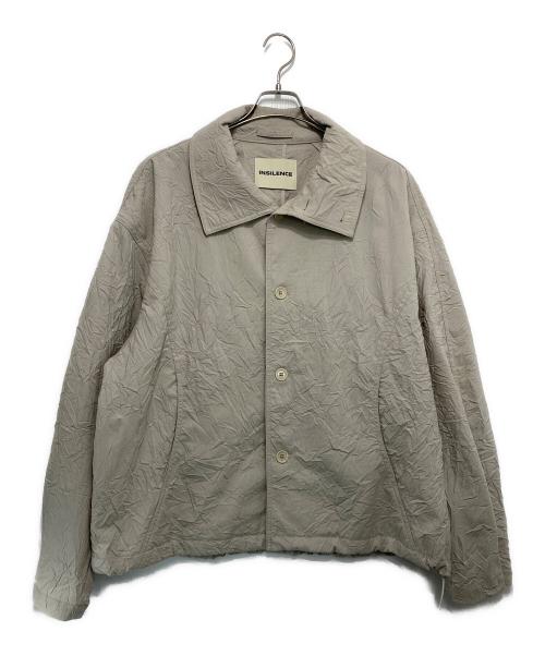 INSILENCE（インサイレンス）INSILENCE (インサイレンス) Crease wool balloon jacket CREAM ベージュ サイズ:表記なしの古着・服飾アイテム