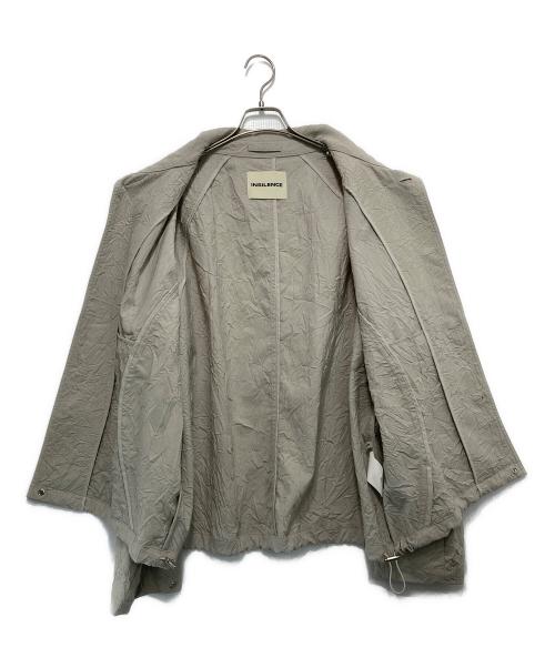 INSILENCE（インサイレンス）INSILENCE (インサイレンス) Crease wool balloon jacket CREAM ベージュ サイズ:表記なしの古着・服飾アイテム