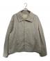 INSILENCE（インサイレンス）の古着「Crease wool balloon jacket CREAM」｜ベージュ