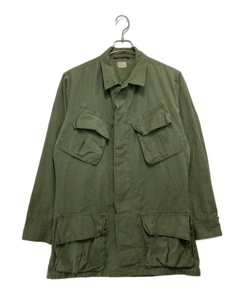 US ARMY（ユーエスアーミー）US ARMY (ユーエスアーミー) ［OLD］ungle Fatigue Jacket カーキ サイズ:SMALL-LONGの古着・服飾アイテム