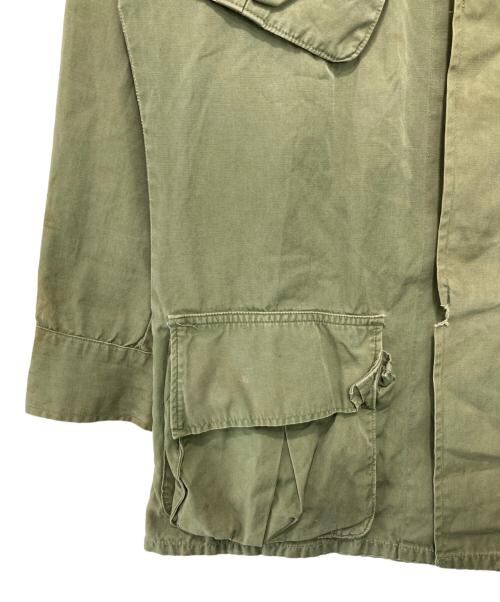 US ARMY（ユーエスアーミー）US ARMY (ユーエスアーミー) ［OLD］ungle Fatigue Jacket カーキ サイズ:SMALL-LONGの古着・服飾アイテム